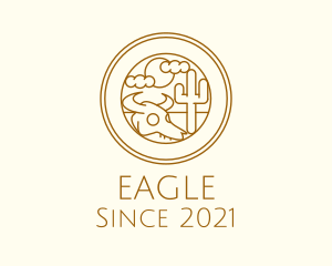 Brown - Brown Desert Valley logo design