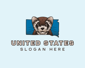 South Dakota Ferret logo design