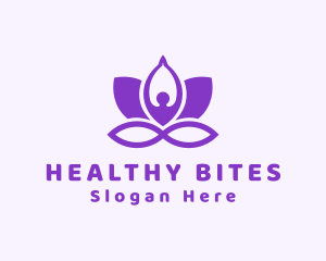 Wellness Yoga Spa logo design