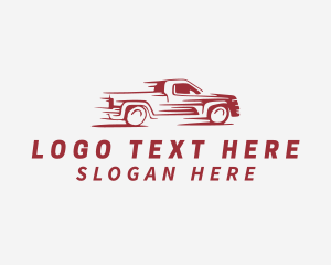 Fast - Automotive Pickup Truck logo design