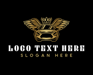 Auto - Car Wings Automotive logo design