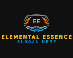 Element - Flame Ice Element logo design
