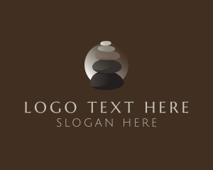 Stack - Peaceful Zen Stones logo design