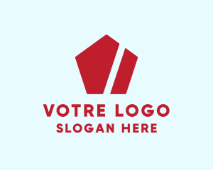 Shape - Generic Pentagon Business logo design