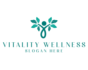 Wellness Tree Vegan logo design