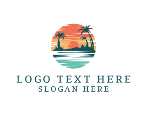 Tropical Island Getaway Logo