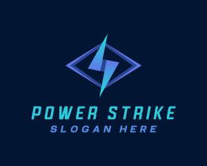 Lightning Thunder Strike logo design