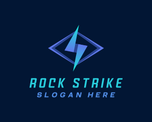 Lightning Thunder Strike logo design