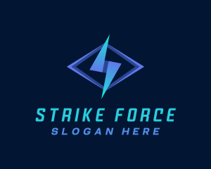 Strike - Lightning Thunder Strike logo design