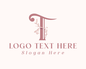 Spa - Feminine Spa Letter T logo design