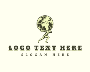 World Masculine Man logo design