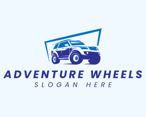 4wd - Automotive Car SUV logo design