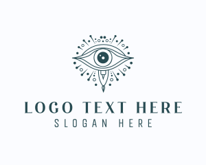 Mystical - Astrology Spiritual Eye logo design