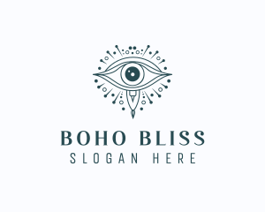 Astrology Spiritual Eye logo design