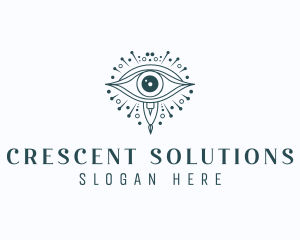 Astrology Spiritual Eye logo design