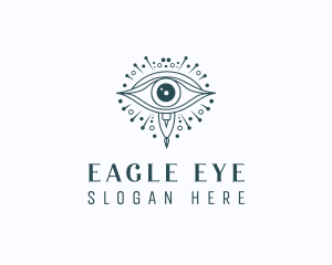 Astrology Spiritual Eye logo design