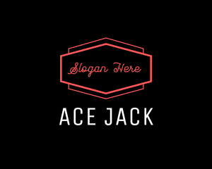 Blackjack - Las Vegas Emblem logo design