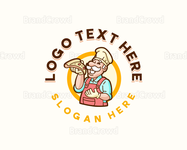 Pizza Chef Restaurant Logo