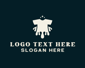 Sparkle Printing T-shirt  logo design