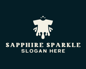 Sparkle Printing T-shirt  logo design