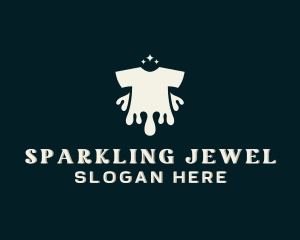 Sparkle Printing T-shirt  logo design