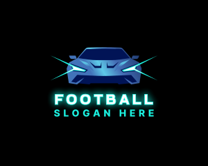 Sports Car Vehicle Light Logo