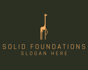 Giraffe Safari Sanctuary Logo