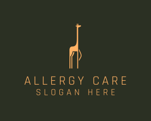 Giraffe Safari Sanctuary logo design