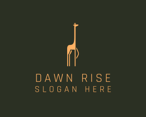 Giraffe Safari Sanctuary logo design