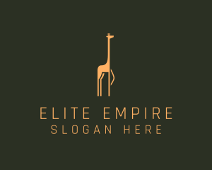 Giraffe Safari Sanctuary logo design