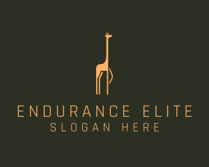 Giraffe Safari Sanctuary logo design