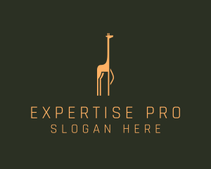 Giraffe Safari Sanctuary logo design