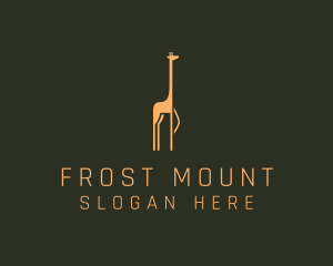 Giraffe Safari Sanctuary logo design