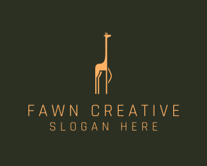 Giraffe Safari Sanctuary logo design