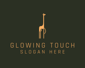 Giraffe Safari Sanctuary logo design