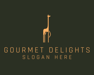 Giraffe Safari Sanctuary logo design