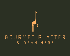 Giraffe Safari Sanctuary logo design