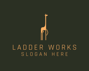 Giraffe Safari Sanctuary logo design