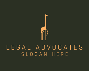 Giraffe Safari Sanctuary logo design