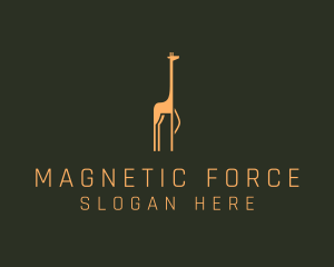 Giraffe Safari Sanctuary logo design