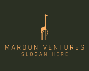 Giraffe Safari Sanctuary logo design