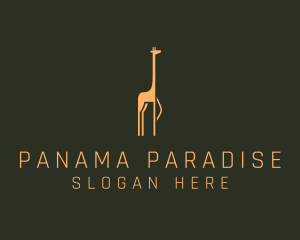 Giraffe Safari Sanctuary logo design