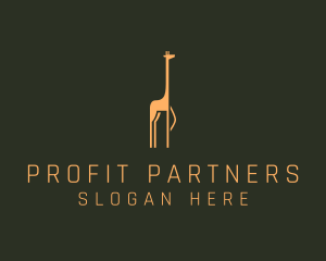 Giraffe Safari Sanctuary logo design