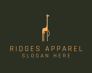 Giraffe Safari Sanctuary logo design