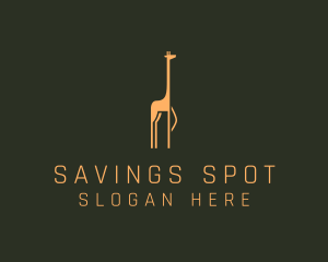 Giraffe Safari Sanctuary logo design