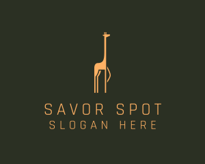 Giraffe Safari Sanctuary logo design