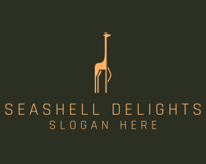 Giraffe Safari Sanctuary logo design