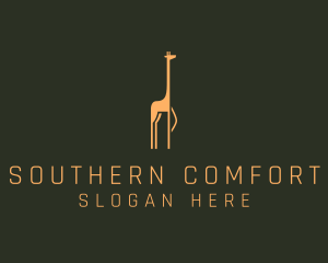 Giraffe Safari Sanctuary logo design