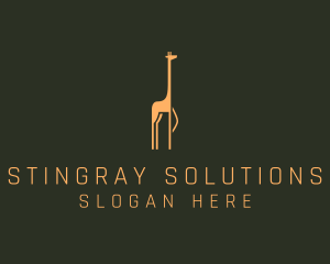 Giraffe Safari Sanctuary logo design