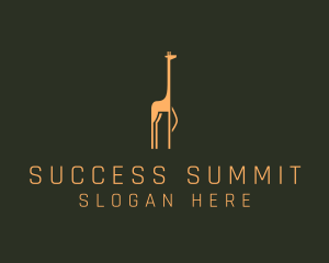 Giraffe Safari Sanctuary logo design